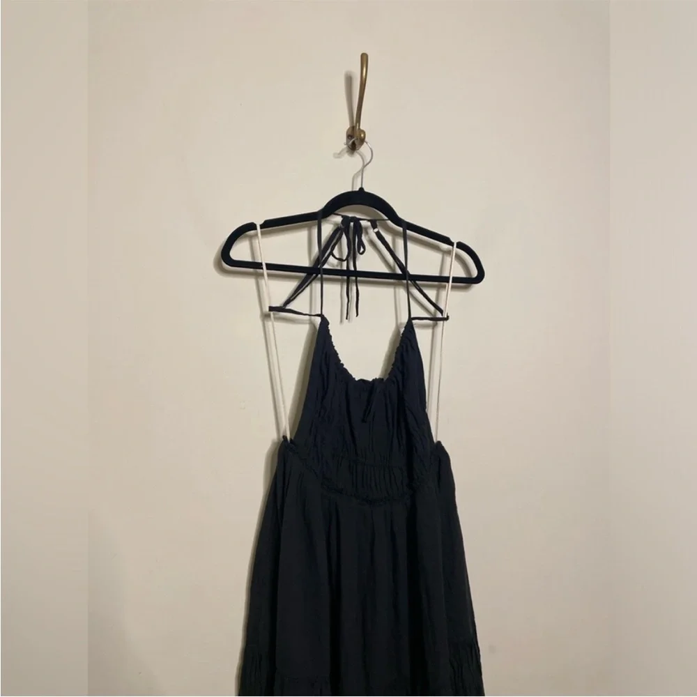 Free People Taking Sides Maxi in Black